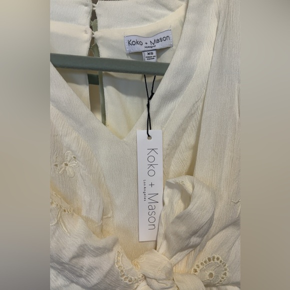 Koko + Mason Lace Romper - Picture 5 of 6